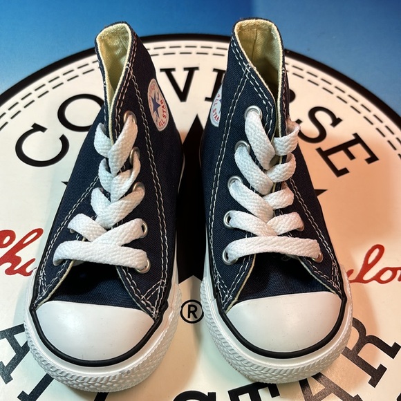 Converse Chuck Taylor Navy Black High Top - Picture 2 of 8